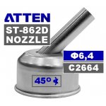 ATTEN C2664 NOZZLE BEND ST-862D πλάγια 45° μύτη 6,4mm επαγγελματικού σταθμού ζεστου αέρα